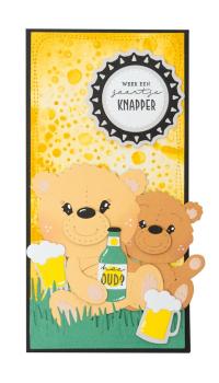 Creative Craft Lab - Studio Light - Prägefolder "Bubbles" Embossingfolder 