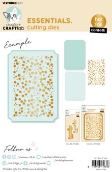 Creative Craft Lab - Studio Light - Hot Foil Plate "Confetti"