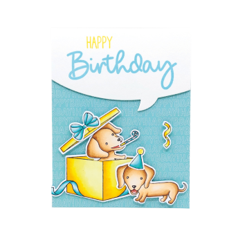 Studio Light - Stempel & Stanzschablone "Happy Birthday" Stamp & Dies