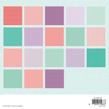 Studio Light - Designpapier "Sending You Love" Paper Pack 20,3x20,3 cm - 36 Bogen