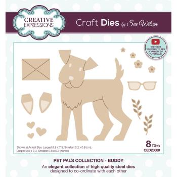 Creative Expressions - Stanzschablone "Pet Pals" Craft Dies Design by Sue Wilson