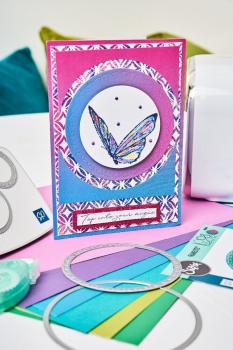 Sizzix - Stanzschablone "Alena Arched Circles" Framelits Craft Dies Design by Stacey Park