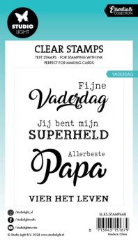 Studio Light - Stempelset "Vaderdag" Clear Stamps