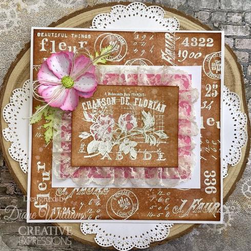 Creative Expressions - Stempelset "Numbers From The Past" Clear Stamps 15,2x20,3cm Design by Sam Poole