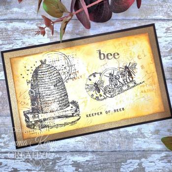 Creative Expressions - Stempelset A6 "Bee" Clear Stamps