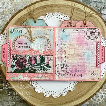 Creative Expressions - Stempelset A6 "Fleur" Clear Stamps