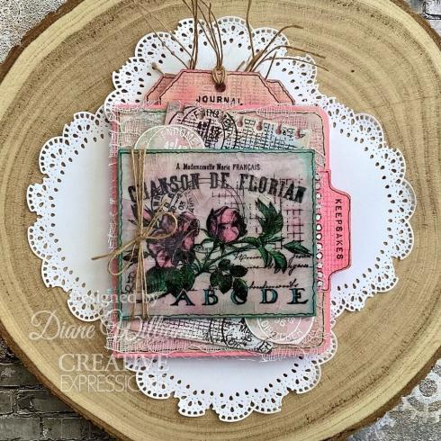 Creative Expressions - Stempelset A6 "Fleur" Clear Stamps