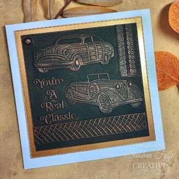 Creative Expressions - Stanzschablone "Dream Car Collection Tyre Tracks" Craft Dies Design by Sue Wilson