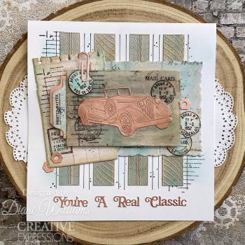 Creative Expressions - Stanzschablone "Dream Car Collection Vintage Cars" Craft Dies Design by Sue Wilson