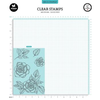 Studio Light - Stempelset "Garden romance" Clear Stamps Design by Art by Marlene