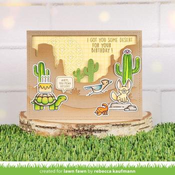 Lawn Fawn - Stempelset "Critters In The Desert" Clear Stamps