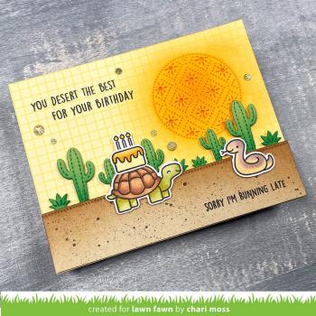 Lawn Fawn - Stempelset "Critters In The Desert" Clear Stamps