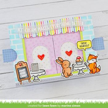 Lawn Fawn - Stanzschablone "Ta-da! Diorama! Shop" Add-on Die