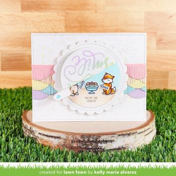 Lawn Fawn - Stempelset "Treat Cart" Clear Stamps