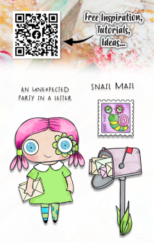 AALL and Create - Stempelset A7 "Snail Mail" Clear Stamps