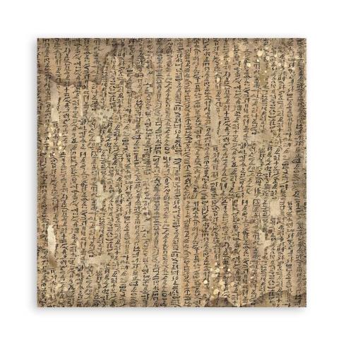 Stamperia - Designpapier "Land of Pharaohs Backgrounds" Paper Pack 8x8 Inch - 10 Bogen