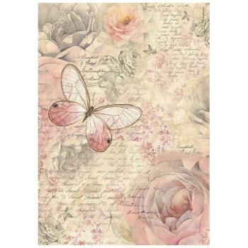 Stamperia - Decopatch Papier "Butterfly" Decoupage A4 - 6 Bogen  