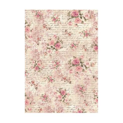 Stamperia - Decopatch Papier "Backgrounds" Decoupage A6 - 8 Bogen  