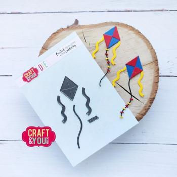 Craft & You Design - Stanzschablone "Kite" Dies