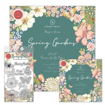 Craft Consortium - Stempelset "Spring Gardens" Clear Stamps