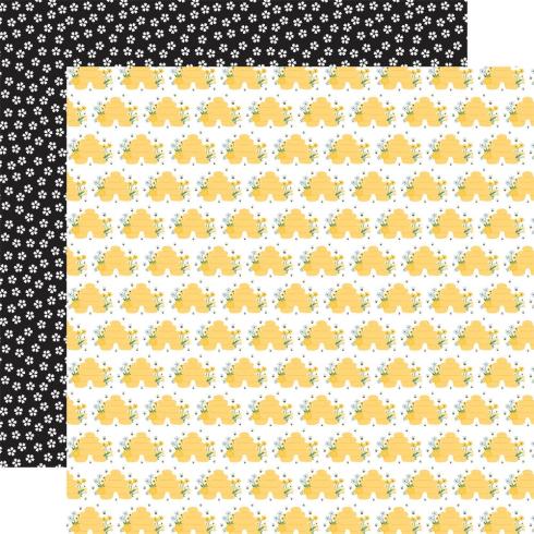 Echo Park - Designpapier "Happy As Can Bee" Collection Kit 12x12 Inch - 12 Bogen