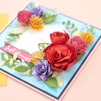 Crafters Companion - Stanzschablone "Paper Flowers" Dies