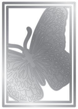 Crafters Companion - Stanzschablone "Lady Butterfly" Dies