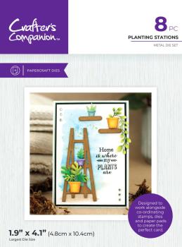 Crafters Companion - Stanzschablone "Planting Station" Dies