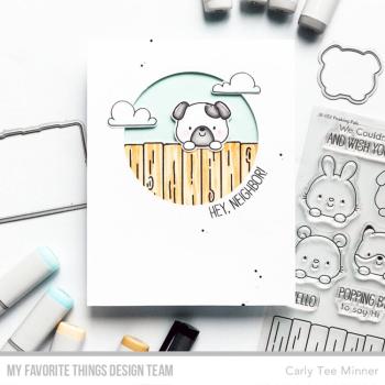 My Favorite Things - Stempelset "Peeking Pals" Clear Stamps