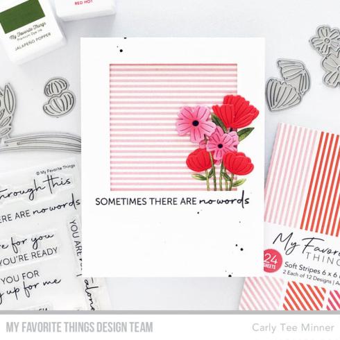 My Favorite Things - Designpapier "Soft Stripes" Paper Pad 6x6 Inch - 24 Bogen