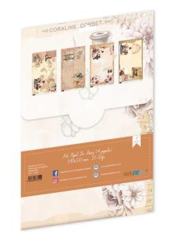 Papers For you - Decoupage Papier "L'Atelier I" Rice Paper Kit - 4 Bogen