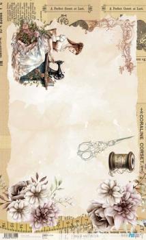 Papers For you - Decoupage Papier "L'Atelier I" Rice Paper Kit - 4 Bogen