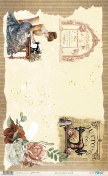 Papers For you - Decoupage Papier "L'Atelier I" Rice Paper Kit - 4 Bogen