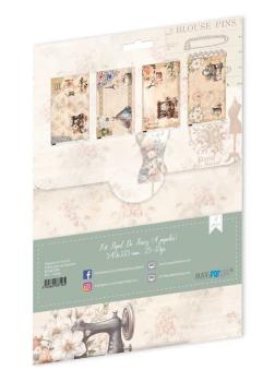 Papers For you - Decoupage Papier "L'Atelier II" Rice Paper Kit - 4 Bogen