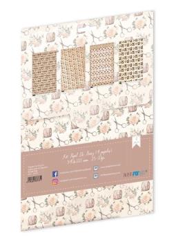 Papers For you - Decoupage Papier "L'Atelier VI" Rice Paper Kit - 4 Bogen