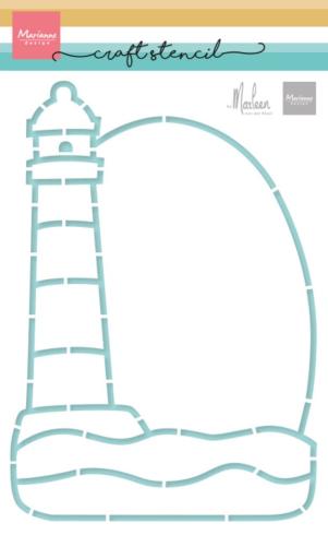 Marianne Design - Schablone 21x14,9cm "Lighthouse" Stencil