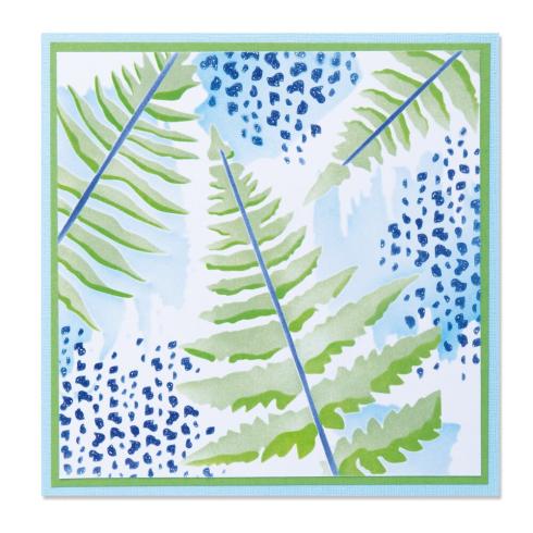 Sizzix - Schablone "Fern" Layered Stencil