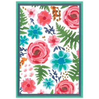 Sizzix - Schablone "Abstract Blooms" Layered Stencil