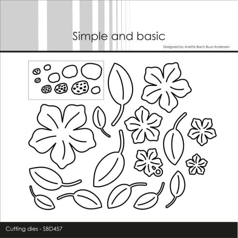 Simple and Basic - Stanzschablone "Flowers and Leaves #2" Dies