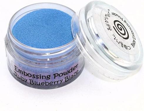 Cosmic Shimmer - Embossingpulver "Ruby Blueberry" Blaze Embossing Powder 20ml
