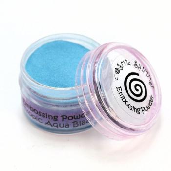 Cosmic Shimmer - Embossingpulver "Tropic Aqua" Blaze Embossing Powder 20ml