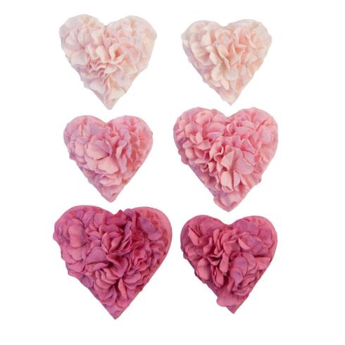 Prima Marketing - Papier Blumen "With Love" Flowers All The Hearts