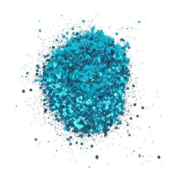 Cosmic Shimmer - Glitzermischung "Turquoise" Glitterbitz 25ml