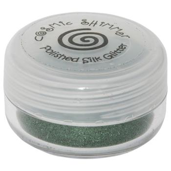 Cosmic Shimmer - Glitzermischung "Hunter Green" Polished Silk Glitter 10ml