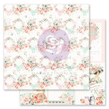 Prima Marketing - Designpapier "Peach Tea" Paper Pack 12x12 Inch - 24 Bogen