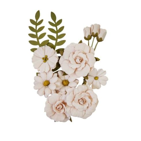 Prima Marketing - Papier Blumen "Farm Sweet Farm" Flowers Porcelain