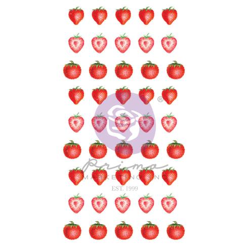 Prima Marketing - Aufkleber "Strawberry Milkshake" Puffy Sticker 