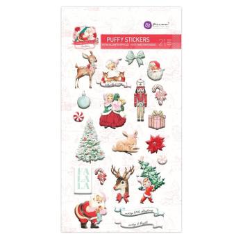 Prima Marketing - Aufkleber "Candy Cane Lane" Puffy Sticker 