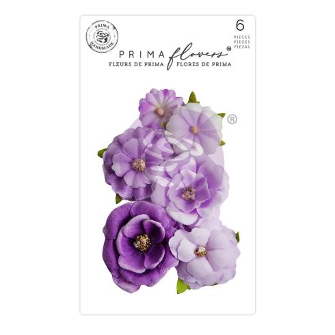Prima Marketing - Papier Blumen "Aquarelle Dreams" Flowers Passion