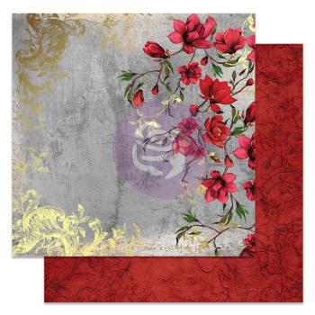 Prima Marketing - Designpapier "Magnolia Rouge" Paper Pack 12x12 Inch - 26 Bogen